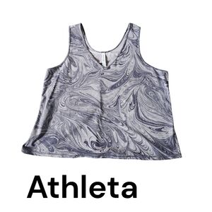 Athleta Marble Pattern Tank Top